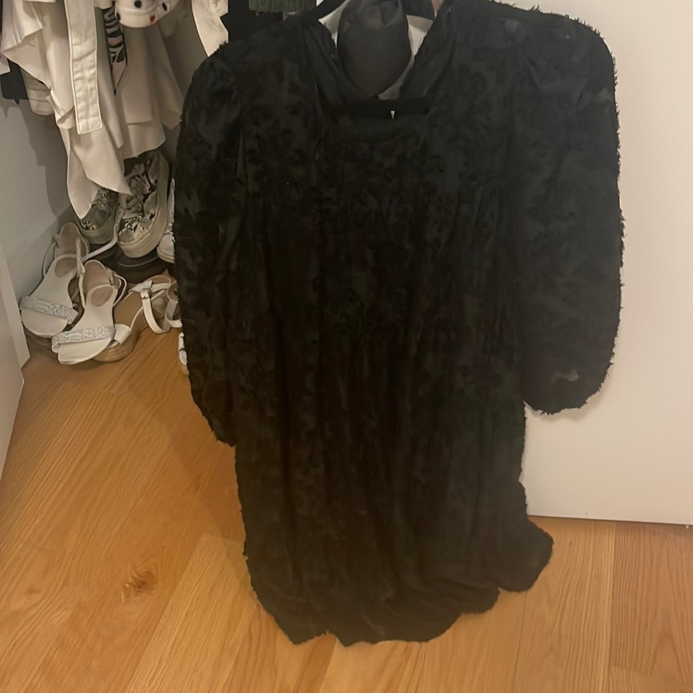 Zara Black Lace Dress